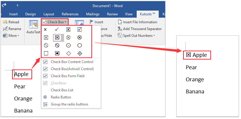 How To Make A Checkbox In Word 2013 Design Talk