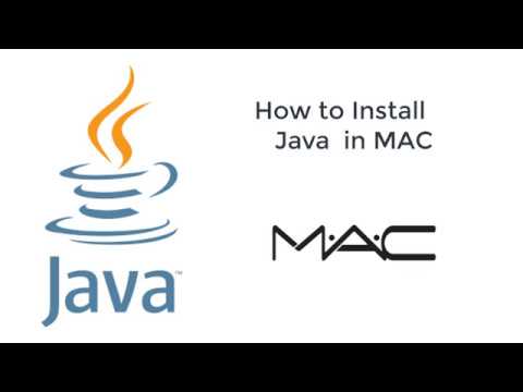 install java on mac for r